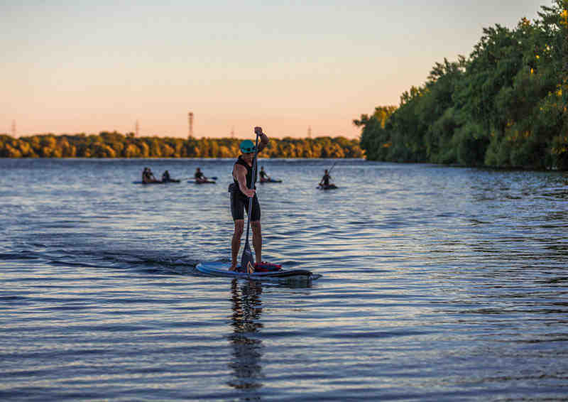 Comment garder l'équilibre sur un paddle ?